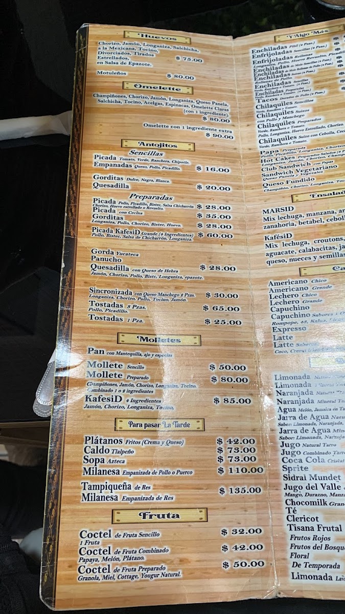 Kafesid Menu - Image 3